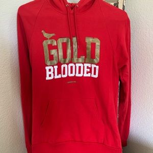 Adapt Gold Blooded 49er hoodie